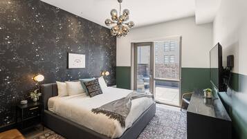 3 bedrooms, iron/ironing board, travel crib, free WiFi