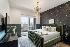 2 habitaciones, tabla de planchar con plancha y wifi gratis 