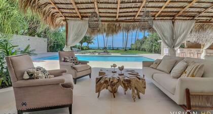 Unique beachfront Luxury villa in Cap Bonita offers breathtaking ocean views
