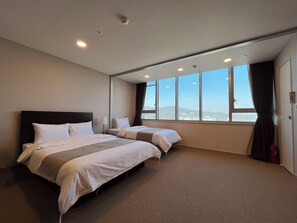 Uitzicht vanuit de kamer