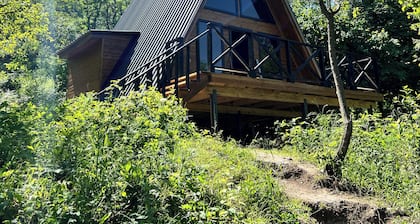 Secluded A-frame in Sighnaghi, the city of Love