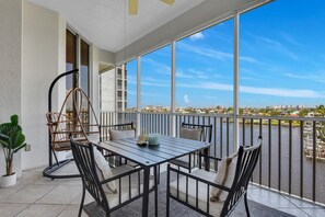 Outdoor dining - Windward at Regatta - Modern vacation destination! (Naples)