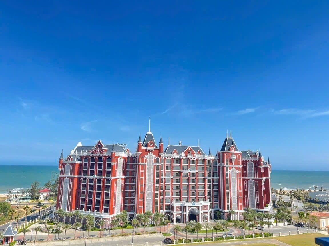 Blick von der Unterkunft