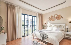 Gallery Villa, Garden View | Desk, laptop workspace, blackout curtains, soundproofing - Nova Beachfront Haven Villa (Phan Thiet)