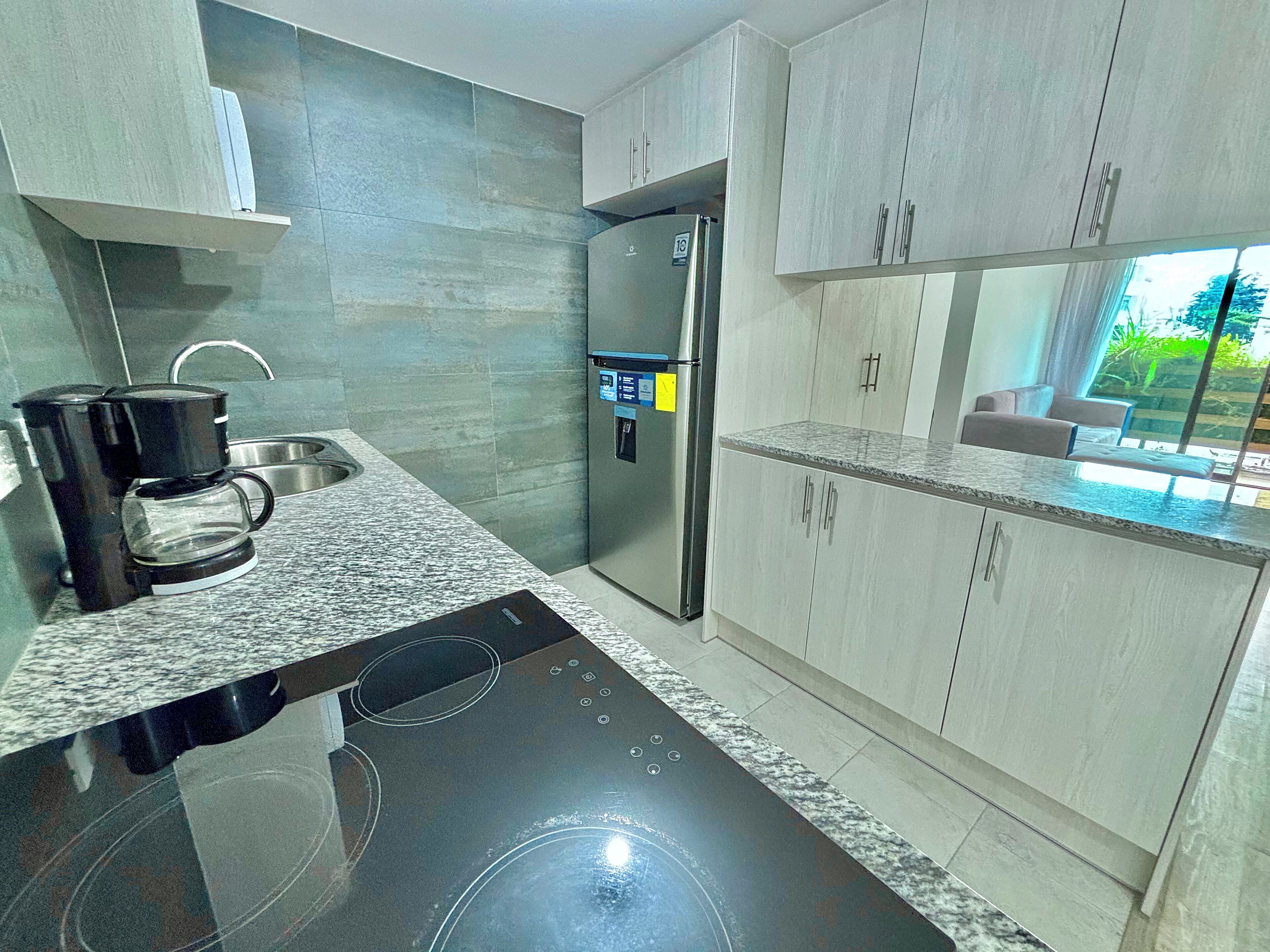 Apartment, 2 Bedrooms, Balcony | Private kitchen