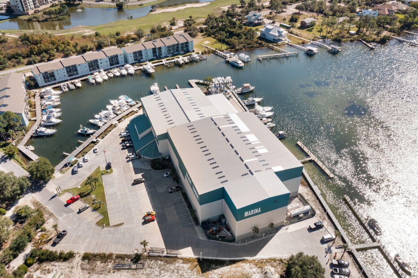 المنشأة من الخارج