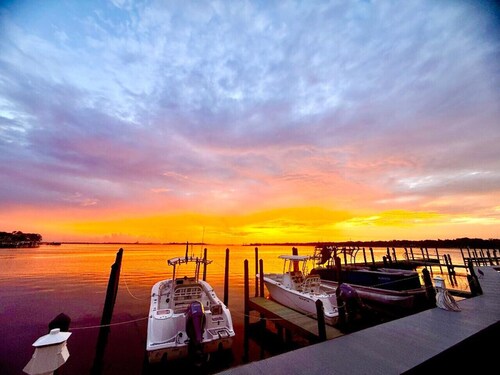 Holiday Harbor Marina Apartment with boat slip!