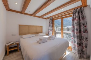 2 bedrooms, bed sheets - Résidence Le Cristal - Nant Blanc 15, Argentière (Chamonix), France (Argentière (Chamonix))