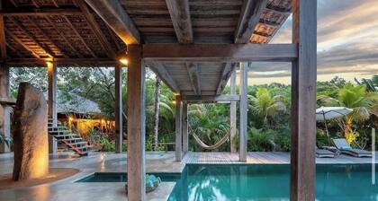 Paradise house on the sand in Trancoso
