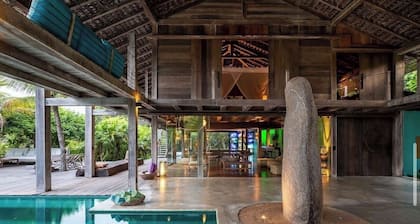 Paradise house on the sand in Trancoso