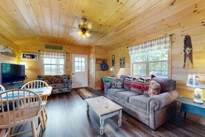 TV - Cozy Cabin with Ocean and Mountain Views, Free Internet (Sullivan)