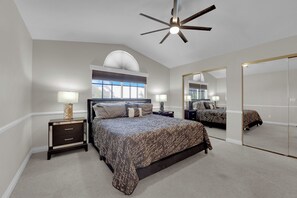 5 bedrooms, iron/ironing board, travel cot, WiFi