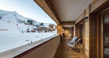 Appartement 8 personnes dans une résidence neuve sur le front de neige