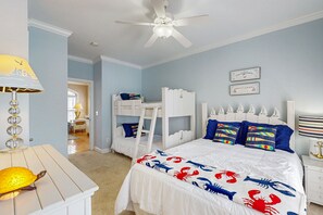 5 habitaciones, acceso a internet y ropa de cama