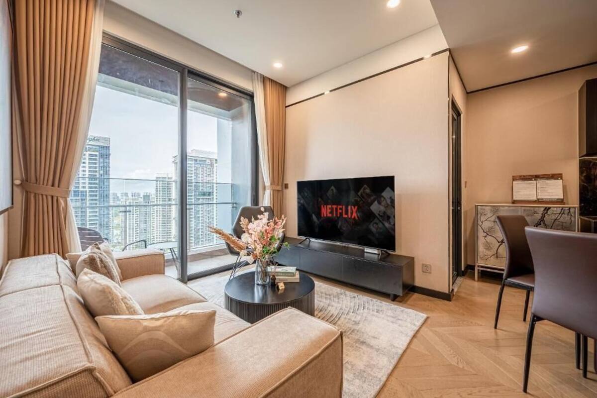 Apartamento, 2 quartos | Roupas de cama premium, frigobar, escrivaninha