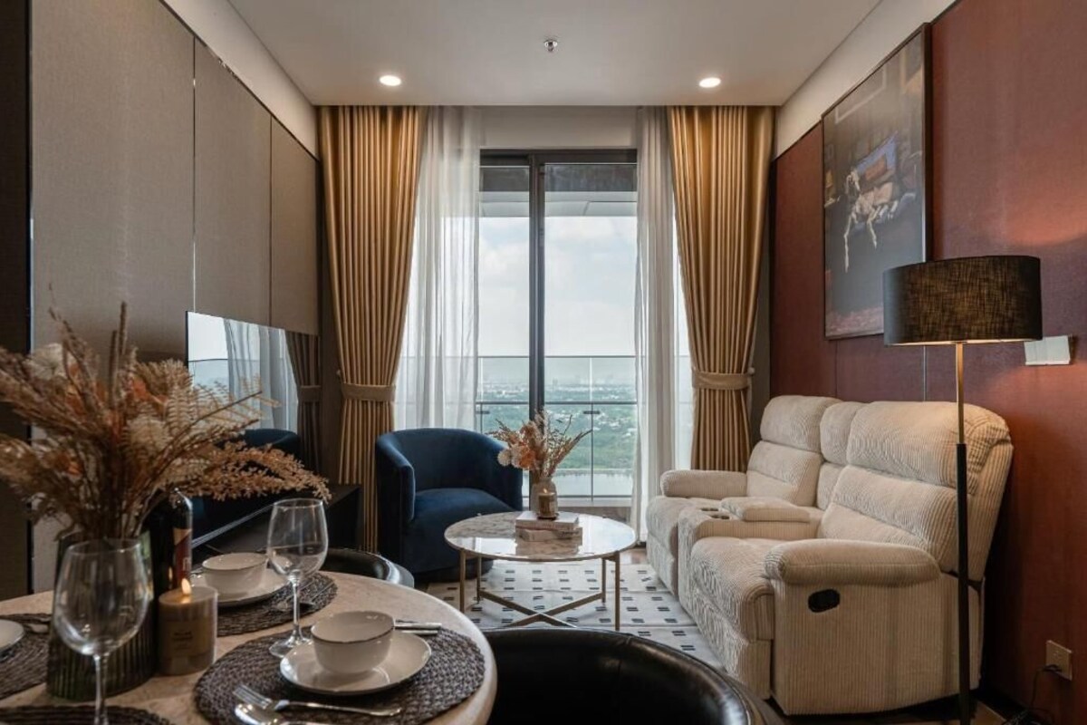 Apartment, 2 Bedrooms | Premium bedding, minibar, desk, laptop workspace
