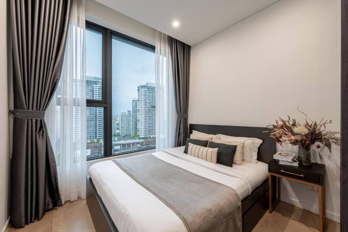 Apartamento, 2 quartos | Roupas de cama premium, frigobar, escrivaninha