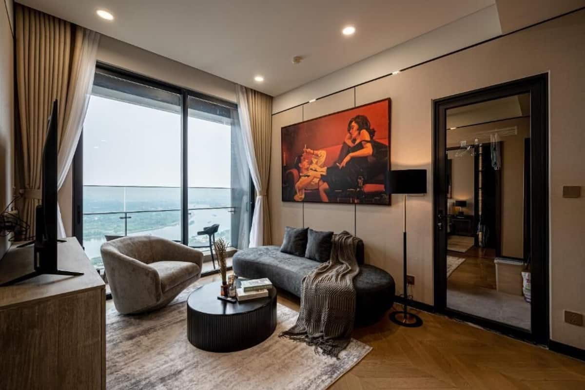 Apartamento, 1 quarto | Roupas de cama premium, frigobar, escrivaninha