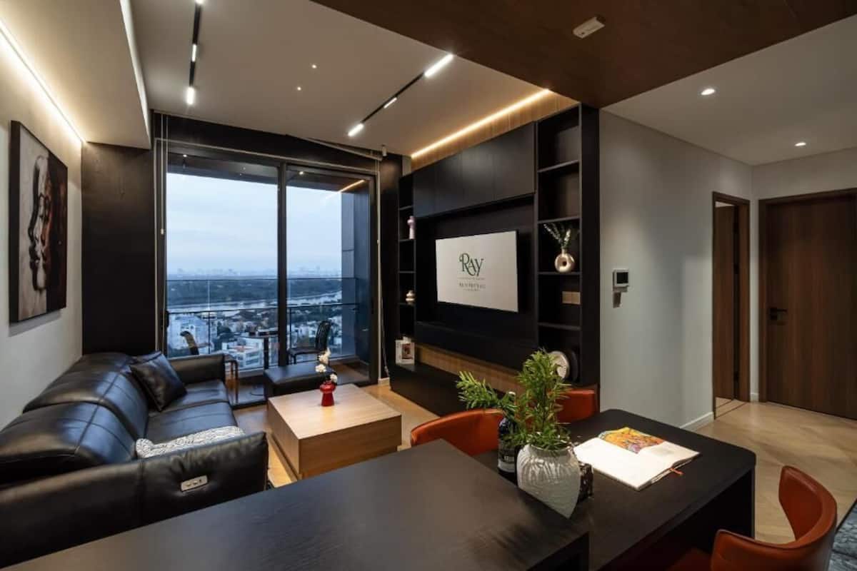 Apartamento, 2 quartos | Roupas de cama premium, frigobar, escrivaninha