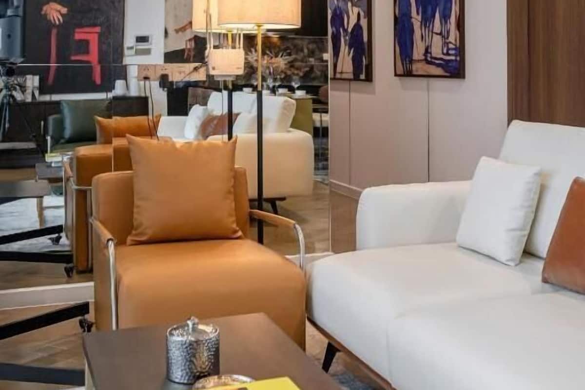 apartman, 2 hálószobával | Prémium ágynemű, minibár és íróasztal
