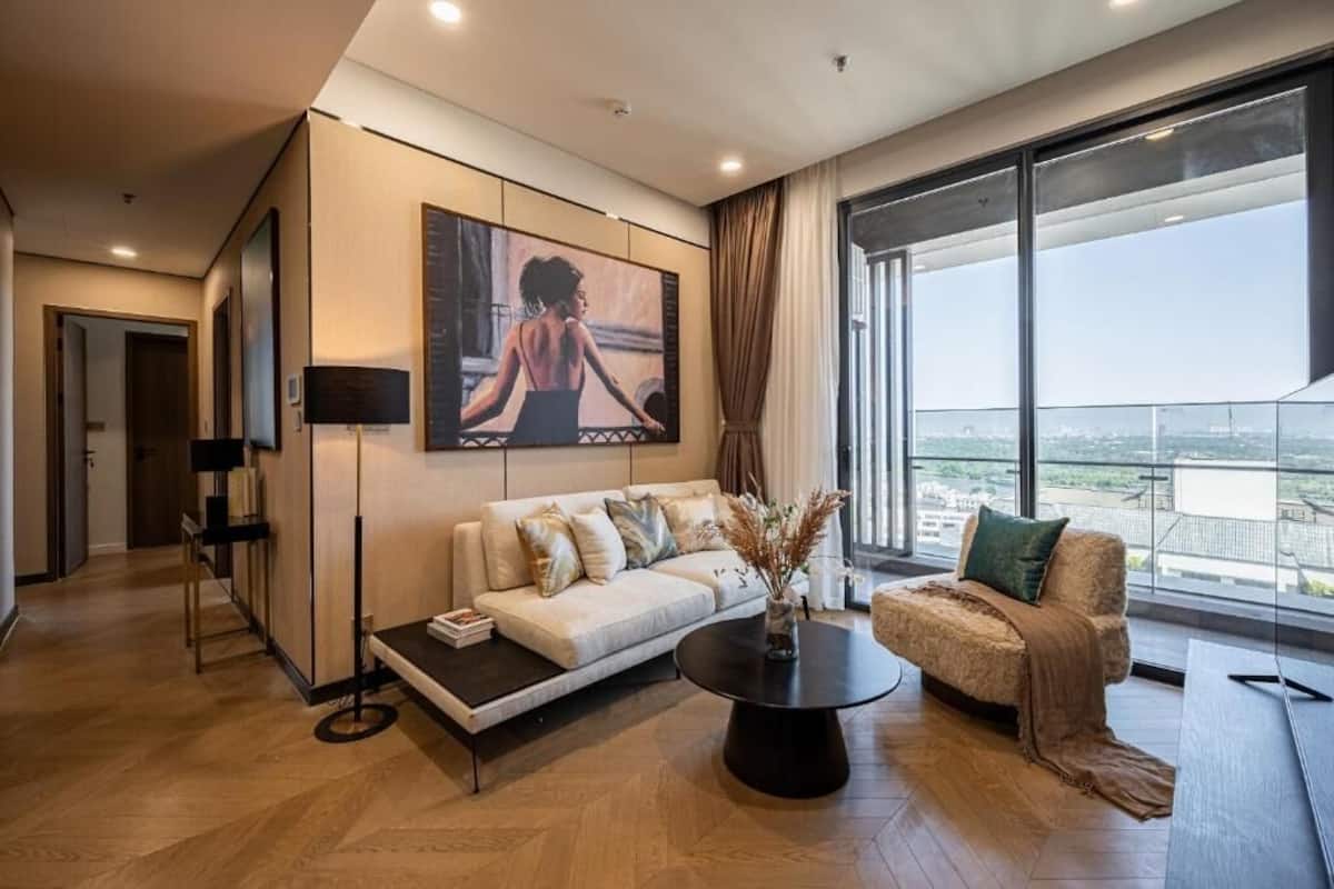 Apartamento, 3 quartos | Roupas de cama premium, frigobar, escrivaninha