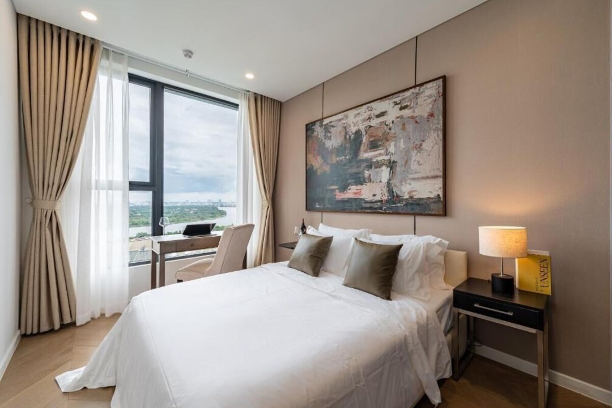 Apartment, 2 Bedrooms | Premium bedding, minibar, desk, laptop workspace