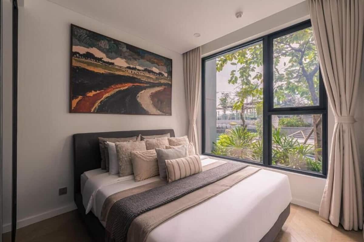 Apartamento, 1 quarto | Roupas de cama premium, frigobar, escrivaninha