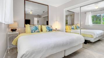 1 bedroom, iron/ironing board, internet, bed sheets