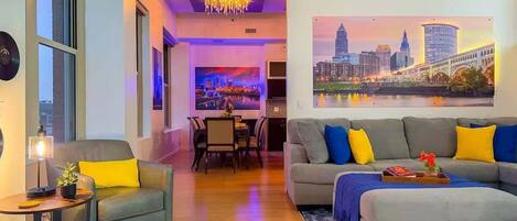 Condo, 2 Bedrooms | Living area | Streaming services