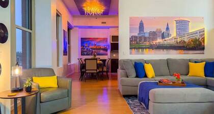 Downtown Cleveland: Steps To Sports & Events 2 Bedroom Condo by RedAwning