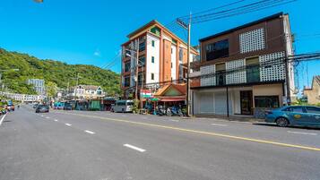 Fachada de la propiedad