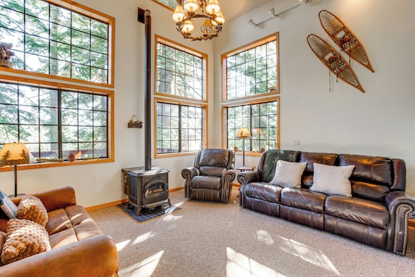 Bear Valley Vacation Rental | 3BR | 2BA | 1,600 Sq Ft | 2 Steps to Enter