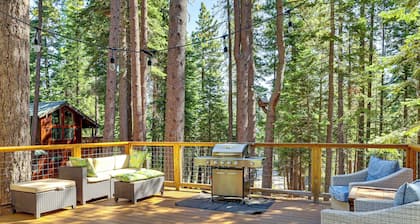 Forest-View Haven w/ Game Room: Tahoe City Gem!