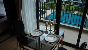 Condo panorâmico | Terraço/pátio