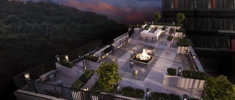 Rooftop terrace