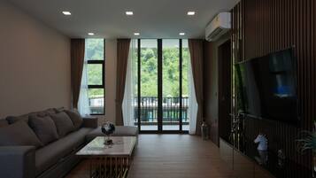 Panorama-Zimmer | Wohnbereich