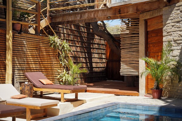 Outdoor pool - Ecolodge Mancora (Máncora)