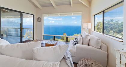 Tranquil Ocean View Cottage: Your Idyllic Escape at Waipio Valley, Big Island HI