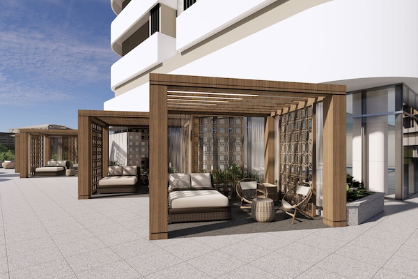 Indoor pool, seasonal outdoor pool