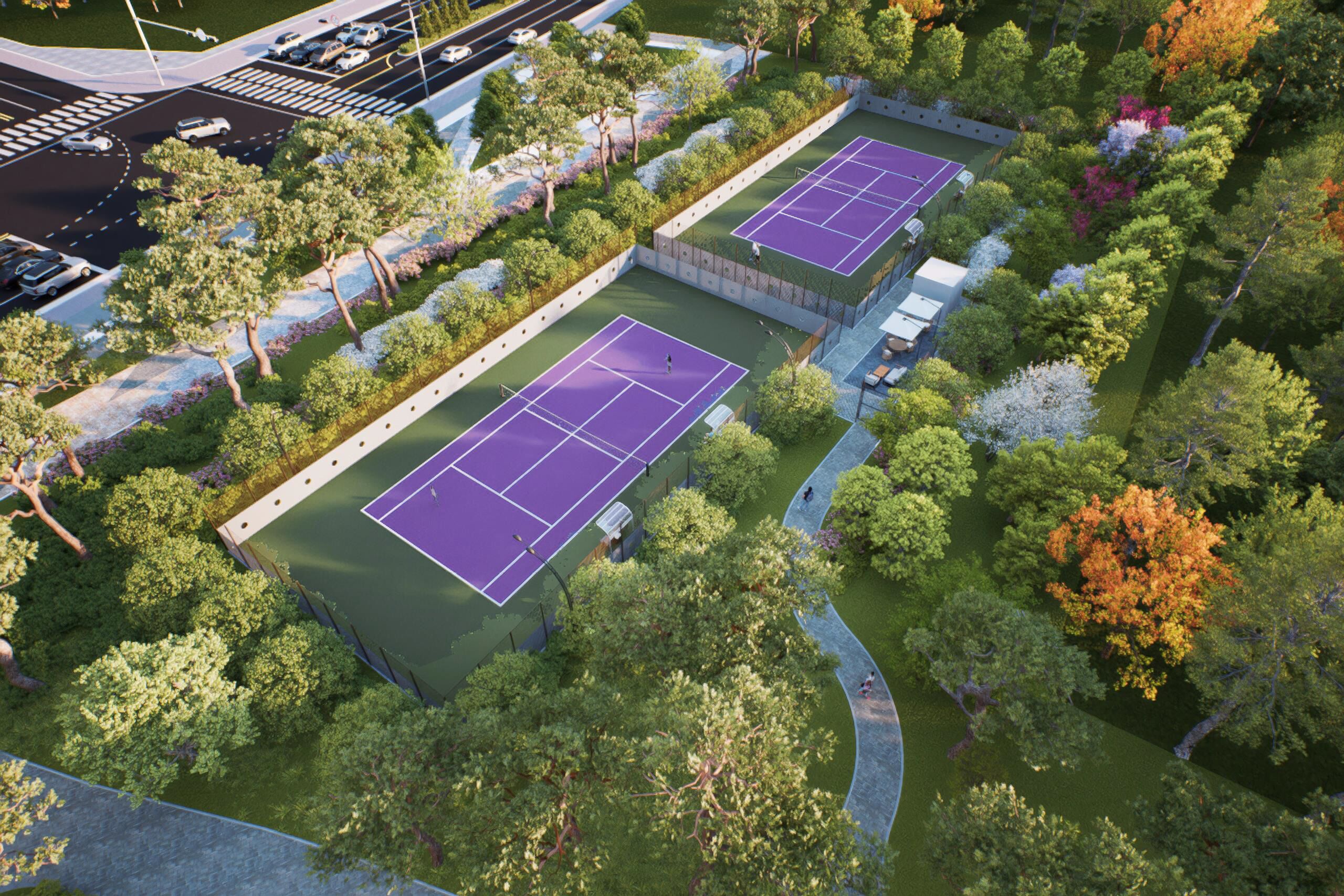 Tennis court