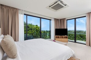 4 habitaciones, tabla de planchar con plancha, wifi y ropa de cama