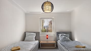 2 多间卧室、WiFi、床单