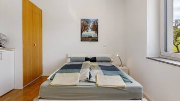 1 Schlafzimmer, kostenloses WLAN, Bettwäsche