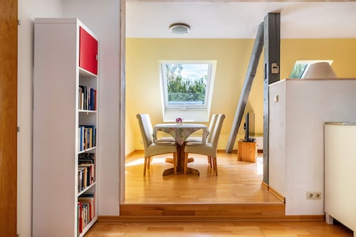 Ferienwohnung Himmelsblick" mit privater Terrasse, privatem Garten und Wi-Fi