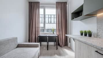Desk, iron/ironing board, free WiFi
