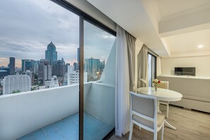 Premium Triple Room, City View | Balcony