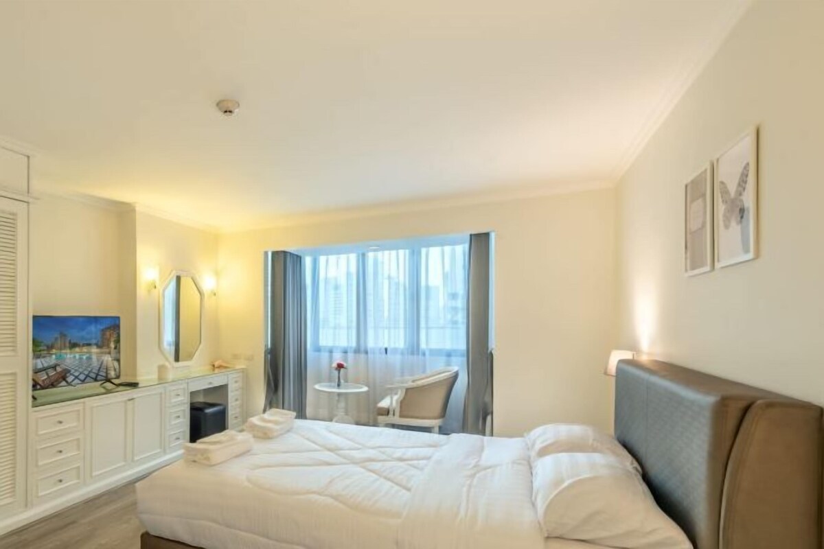 In-room safe, blackout drapes, iron/ironing board (on request)