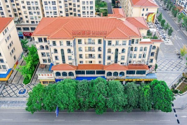 Blick von der Unterkunft