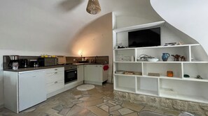 Microwave, oven, stovetop