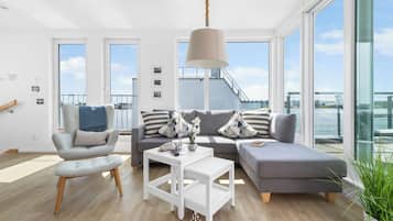 Televisión, reproductor de DVD y videoteca